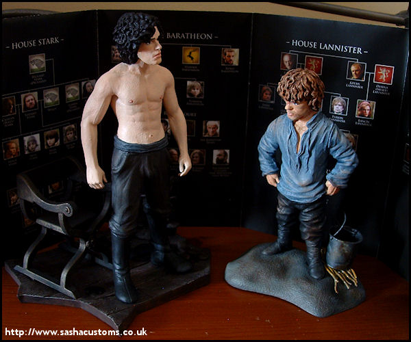 Jon and Daenerys on Shelf